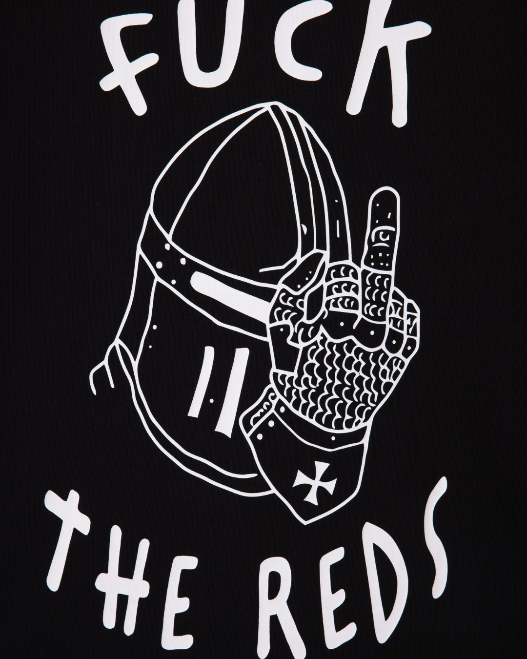 T-SHIRT FCK THE REDS KLL THE PEDS