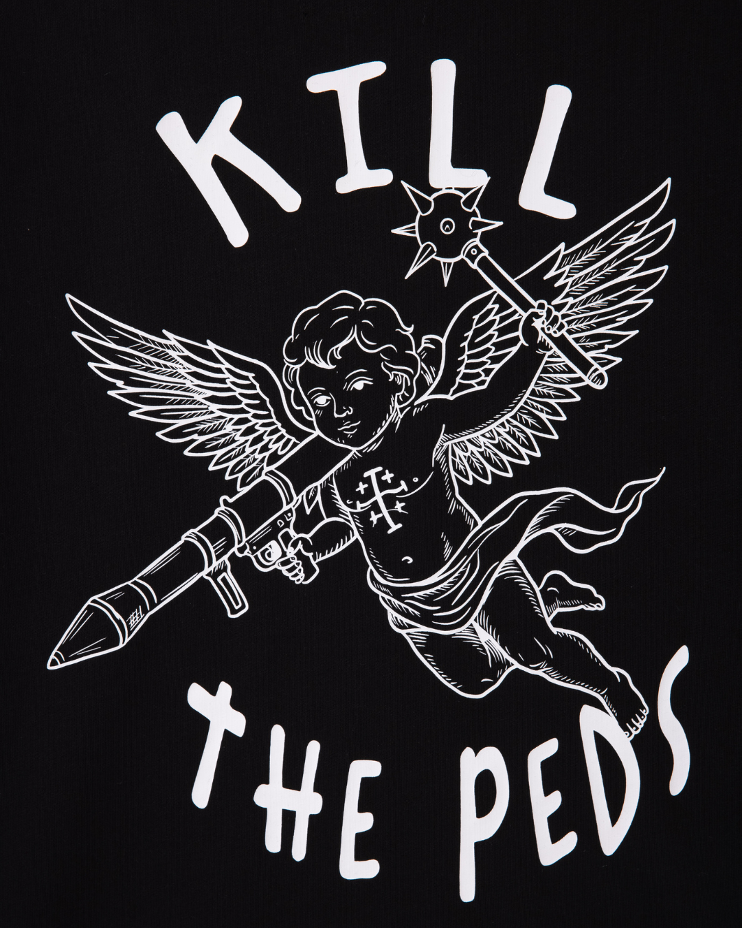 T-SHIRT FCK THE REDS KLL THE PEDS